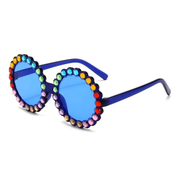 Girls Rhonestone Sunglasses - Picture 7 of 8